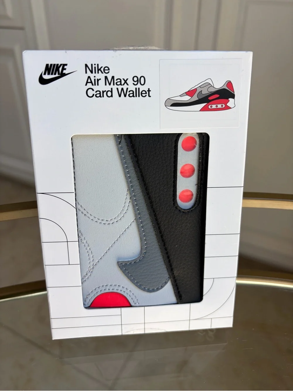 Nike Black Card Wallet Box